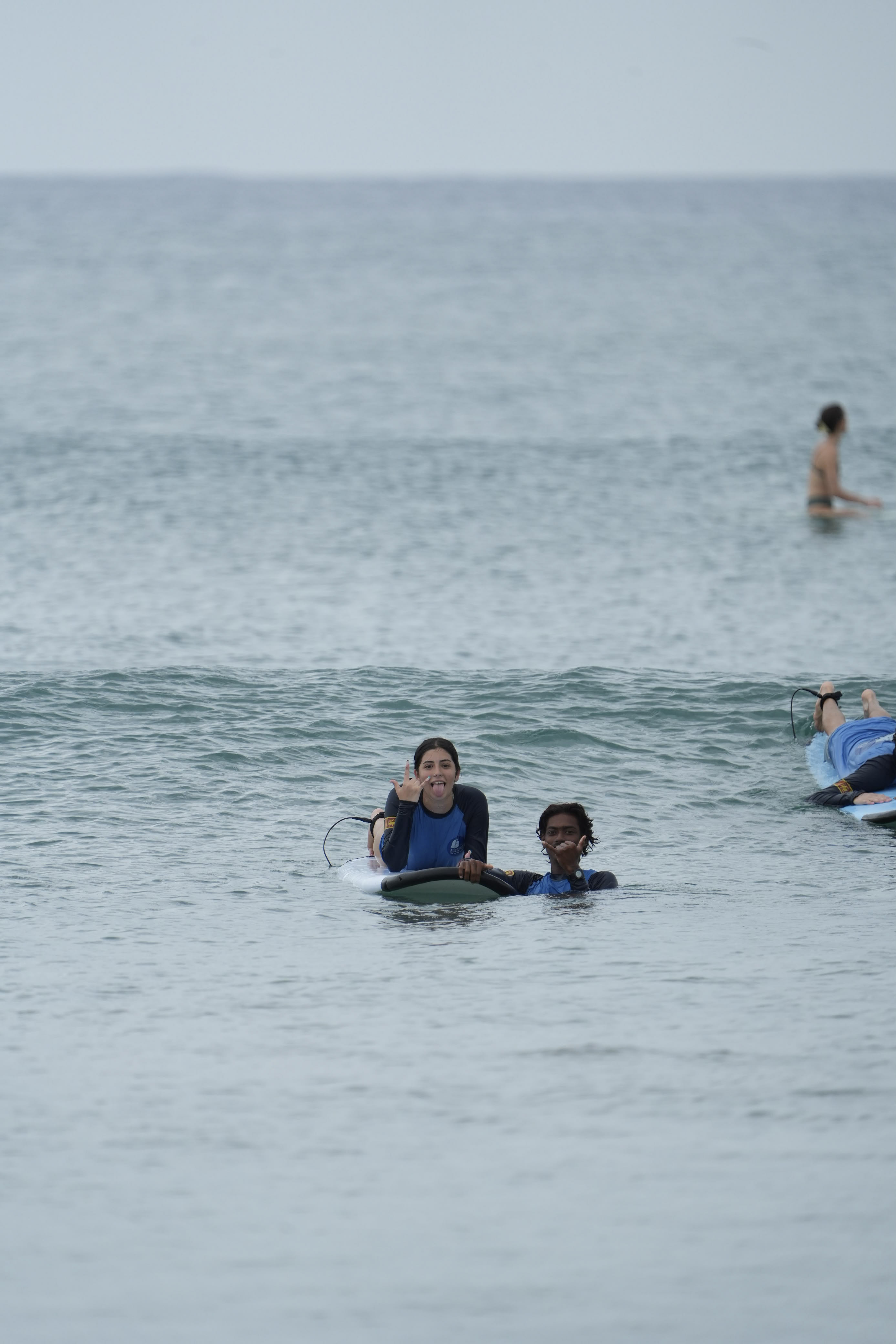 Surf lesson at Arugam Bay