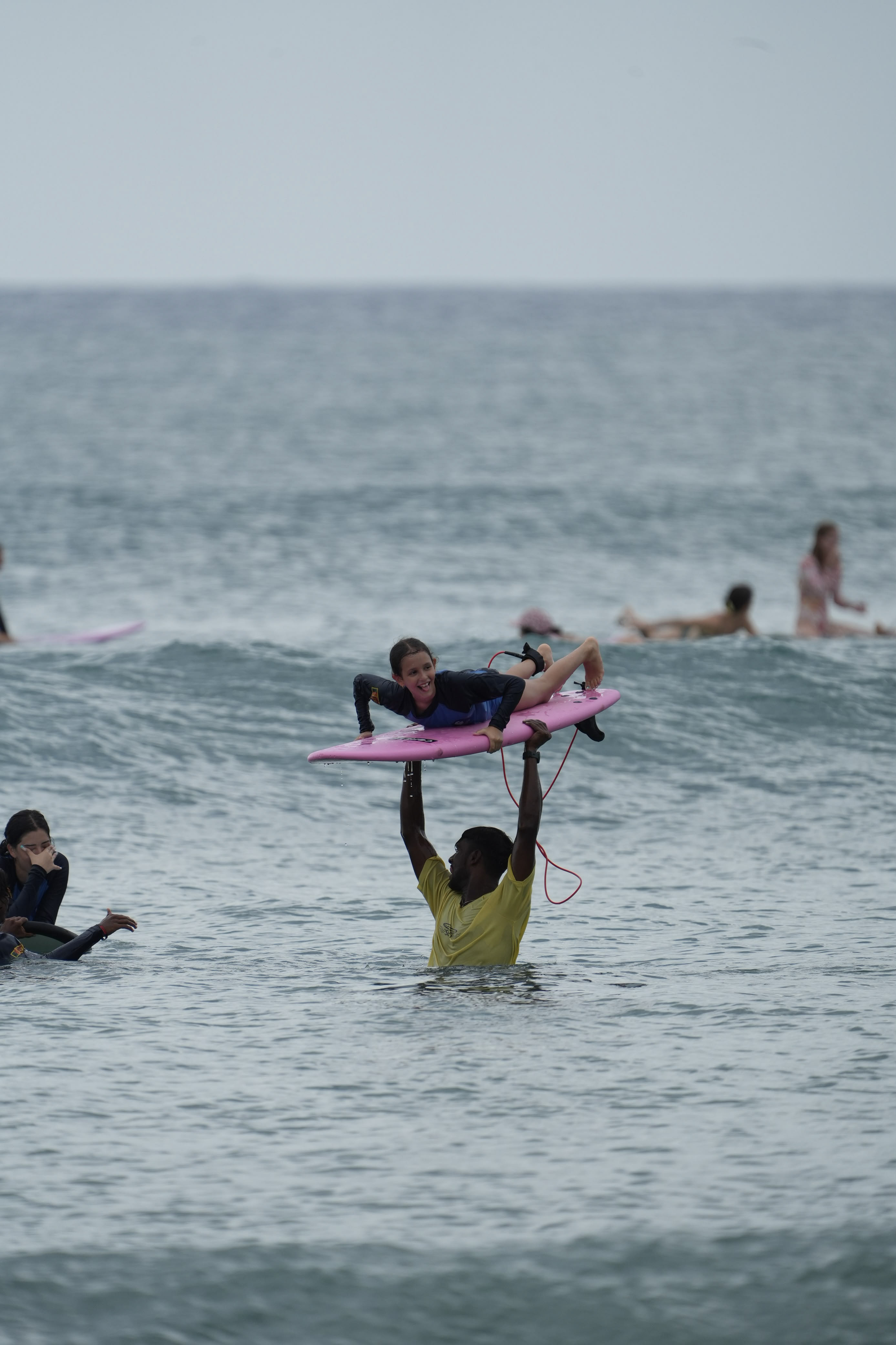 Surf lesson at Arugam Bay